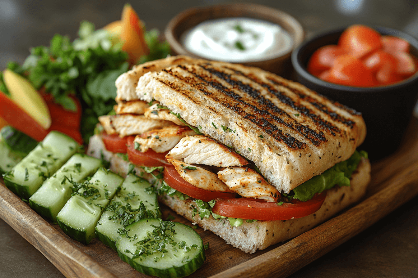 Bali-Style Grilled Hummus Chicken Sandwich: A Healthy and Flavorful Kids’ Lunch- Step 5