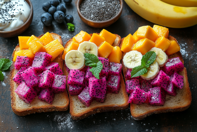 Bali-Style Princess Toast Recipe: A Tropical Treat for Kids in Bali, Indonesia