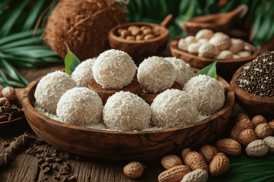 Bali-Style Protein Balls: A Healthy Snack for Kids in Bali