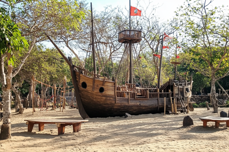 Отправляйтесь в Пиратское Приключение: Изучение Pirates Bay Bali с Няней для Беззаботных Приключений - Пиратская бухта