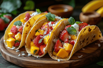 Bali-Style Fresh Strawberry Breakfast Tacos: A Fun and Healthy Kids’ Breakfast