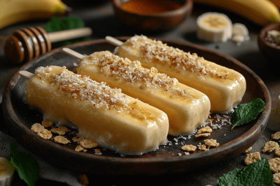 Bali-Style Frozen Banana Cereal Pops: A Fun and Healthy Treat