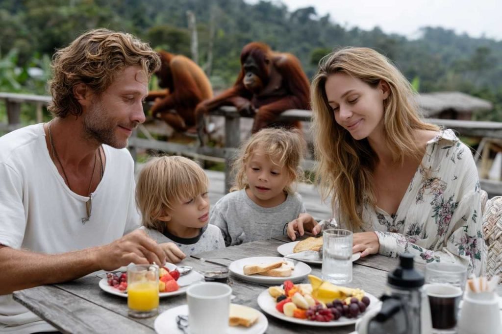 Bali-Zoo-Sarapan tidak terlupakan dengan OrangUtan--2