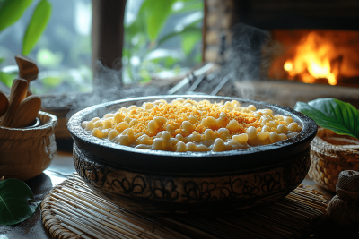 Balinese-Inspired Macaroni Gratin: A Kid-Friendly Delight