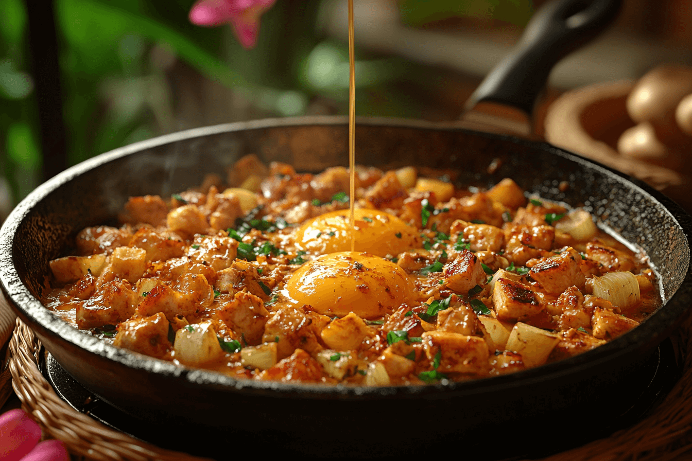 バリ風アレンジ親子丼レシピ｜手順4