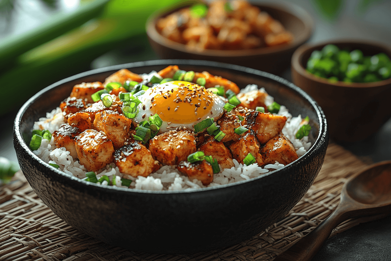 Resep Oyakodon Ala Bali | Langkah 5