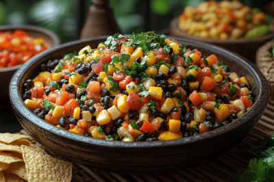 Easy Cowboy Caviar Recipe with a Bali Twist for Families