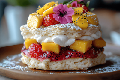 Indulge in a Giant Scone Cake Recipe Perfect for Kids in Bali