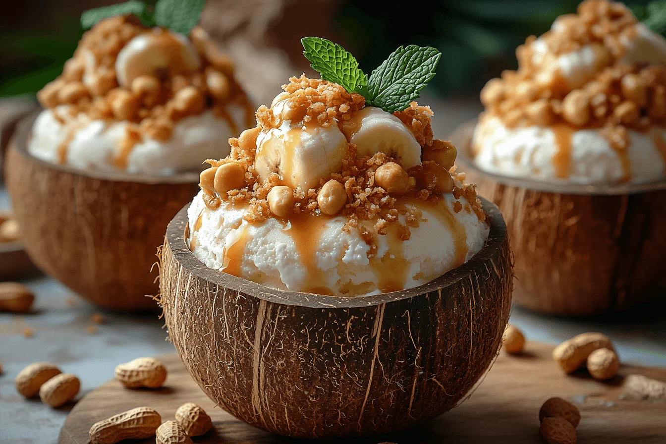 Crunchy Peanut Banoffee Sundae Recipe Kids Will Love in Bali | Steps To Prepare-4