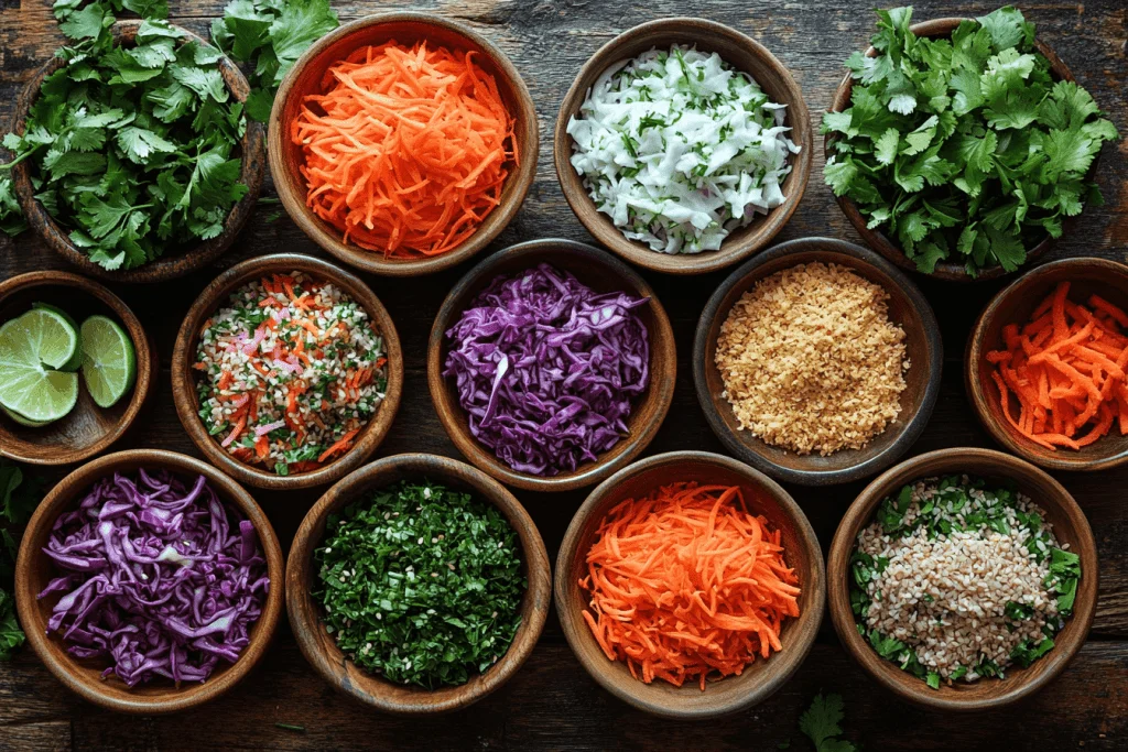 Refreshing Vegan Coleslaw Recipe for Families in Bali | Ingredients