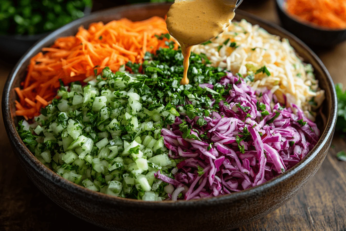 Refreshing Vegan Coleslaw Recipe for Families in Bali | Steps To Prepare-3