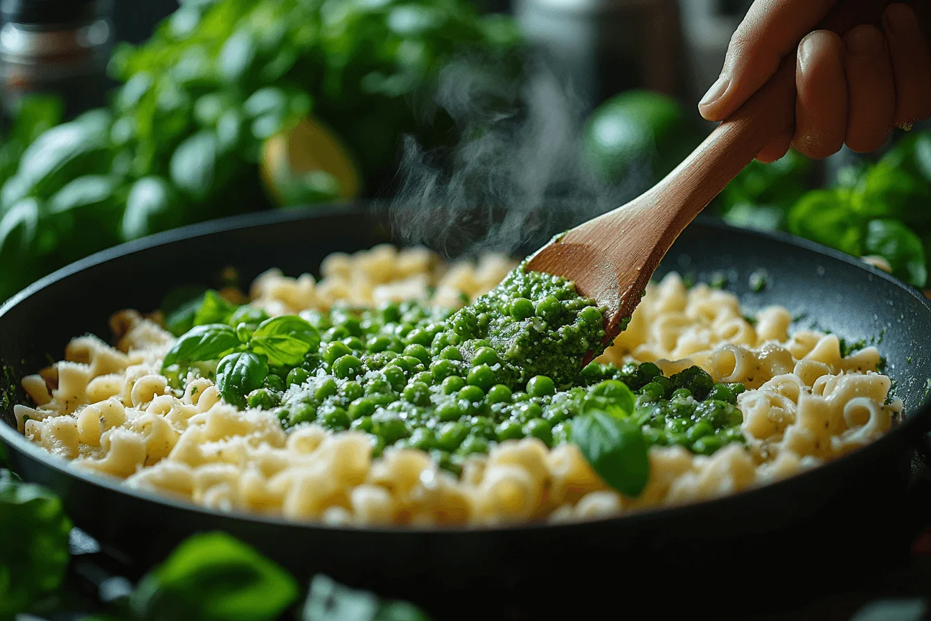 Pea Pesto Pasta Shapes: A Bali-Inspired Weaning Recipe | Steps To Prepare-3