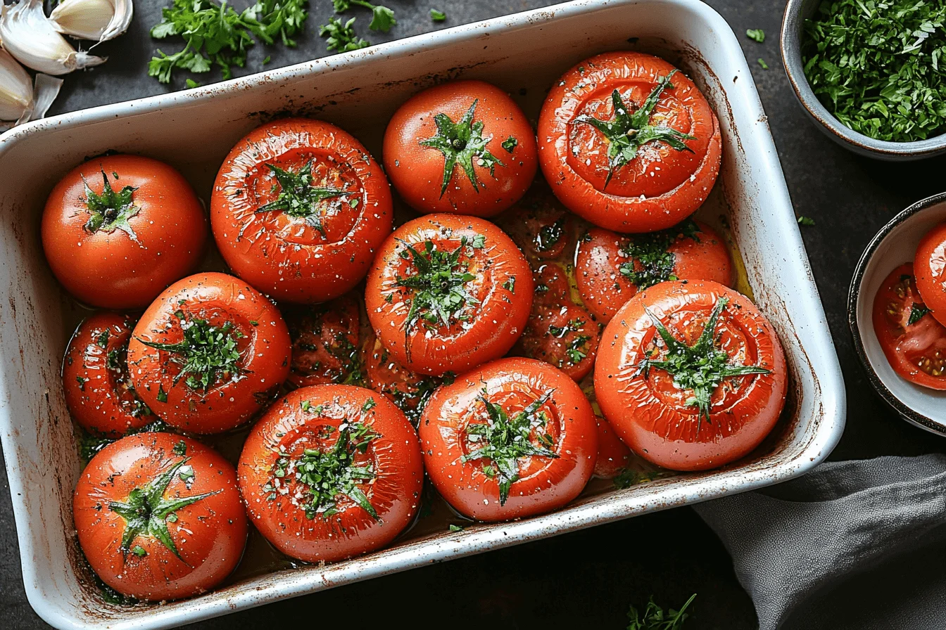 Easy and Tasty Stuffed Tomatoes Recipe for Kids in Bali | Steps To Prepare-1