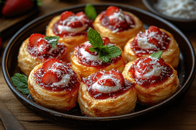 How to Make Strawberry & Cream Roly-Polys Kids Will Love in Bali