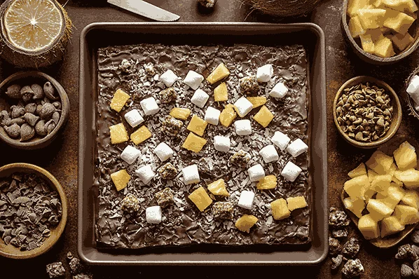 Тропический Rocky Road рецепт: любимое лакомство на Бали