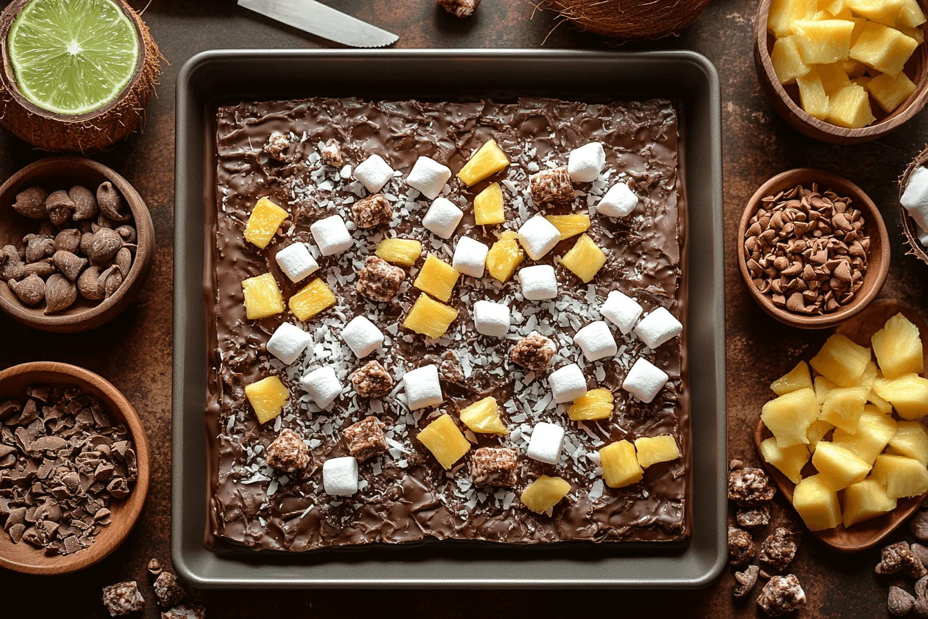 Tropical Rocky Road Recipe: A Treat Kids Love in Bali | Steps To Prepare-5