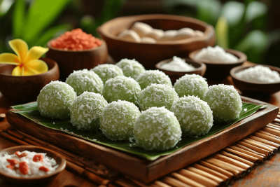 Balinese Sweet Snowballs: A Fun Dessert for Moms and Kids in Bali