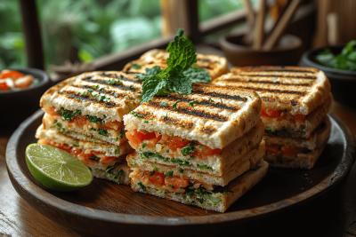 Egg-Free Mayo Sandwiches: A Healthy Snack for Families in Bali