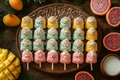 Bali Family Treat: DIY Wreath Meringue Lollies Kids Will Love