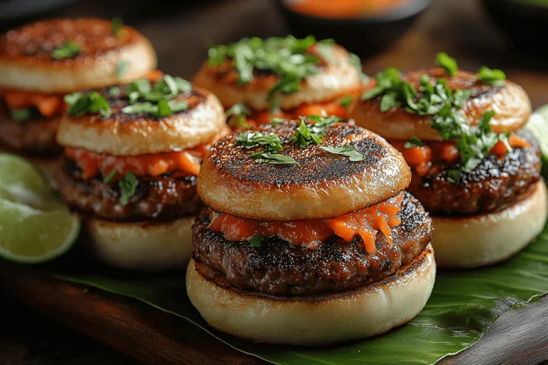 Mini Toast Burgers: A Fun Snack for Kids in Bali, Indonesia