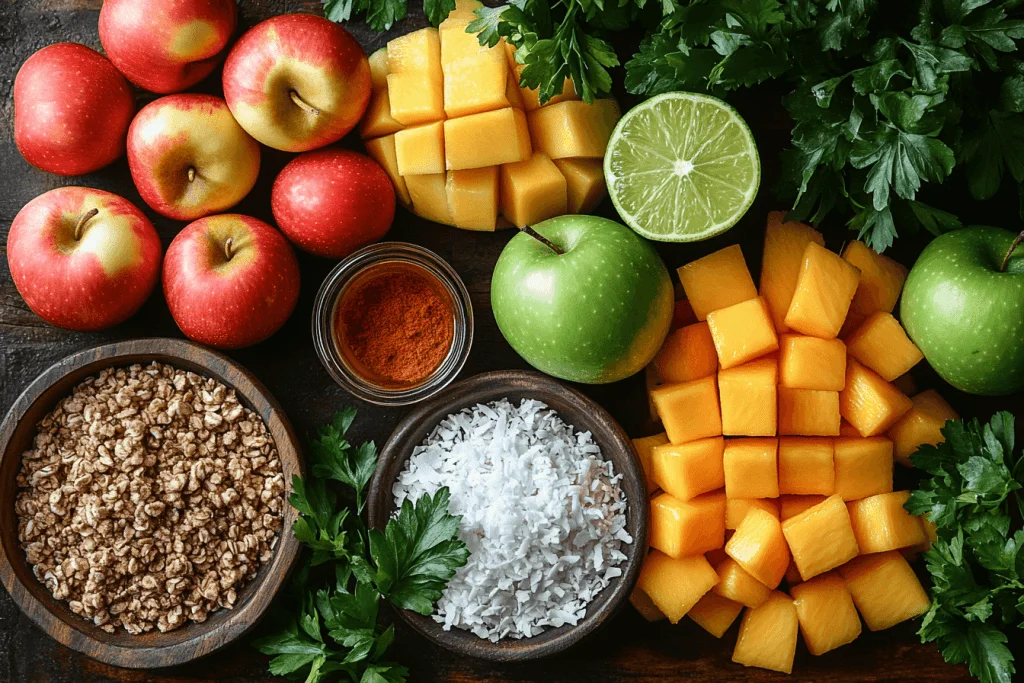 Easy Apple Snacks Kids Will Love in Bali, Indonesia | Ingredients
