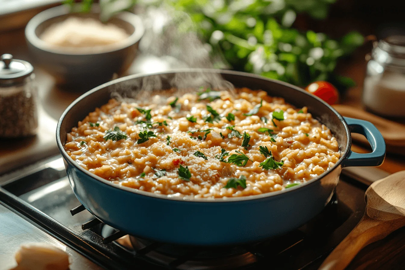 Butternut Pumpkin Baked Risotto Recipe for Kids | Steps To Prepare-6