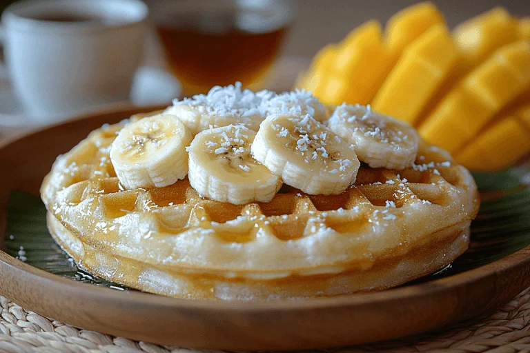 Quick and Easy Egg Waffles Recipe for Kids in Bali