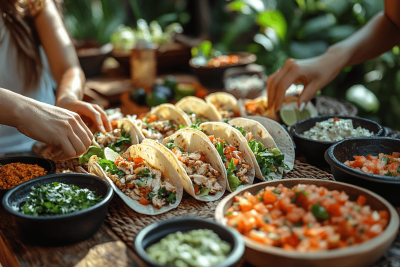 Create the Ultimate Taco Bar for Kids on Bali, Indonesia