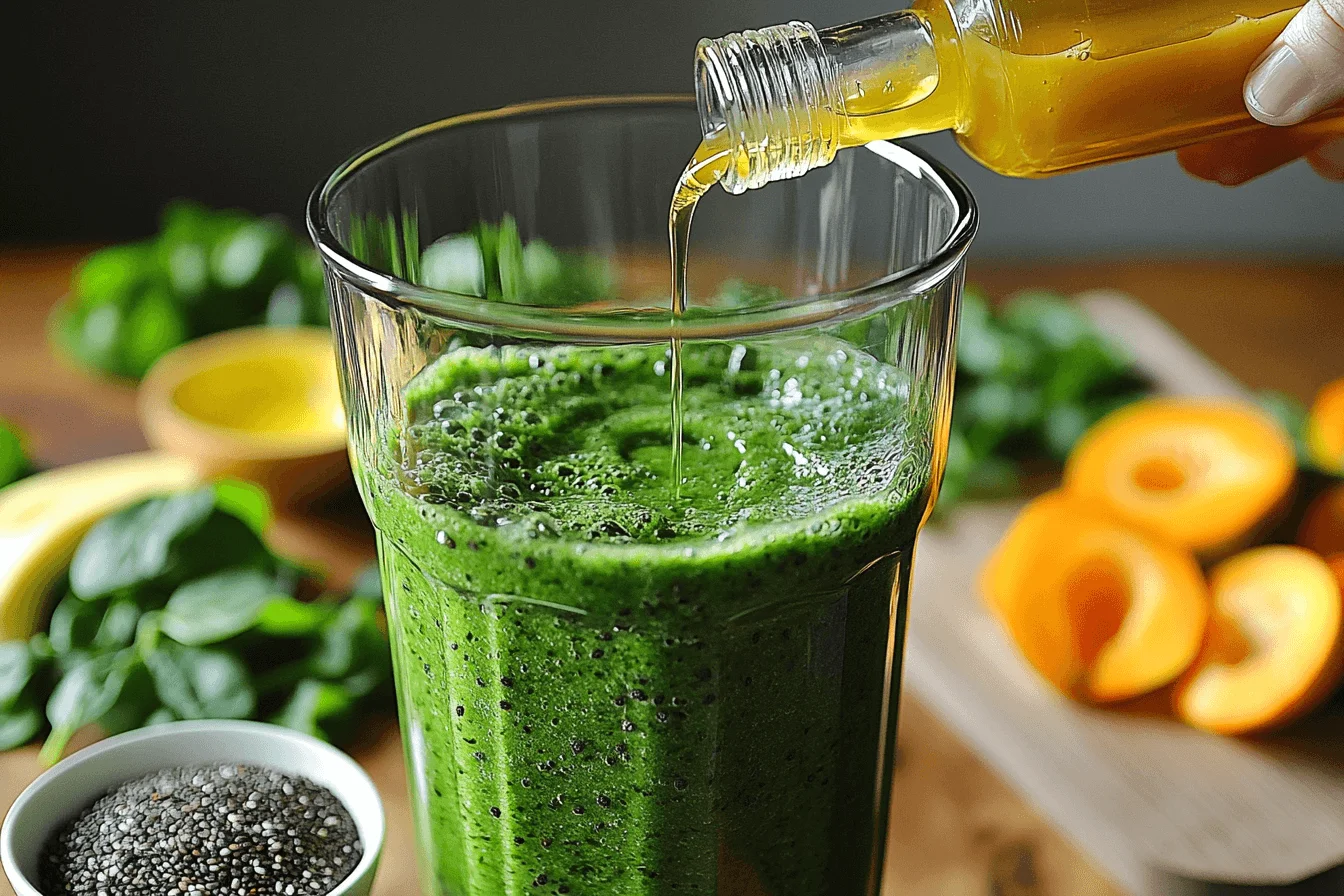 Healthy and Yummy Spinach Smoothie Recipe for Kids | Step To Prepare-3