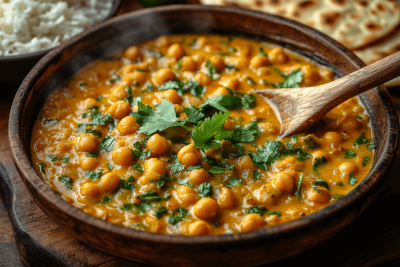 Quick Chickpea Curry Kids Will Love in Bali, Indonesia