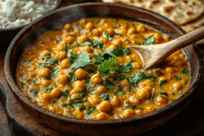 Quick Chickpea Curry Kids Will Love in Bali, Indonesia