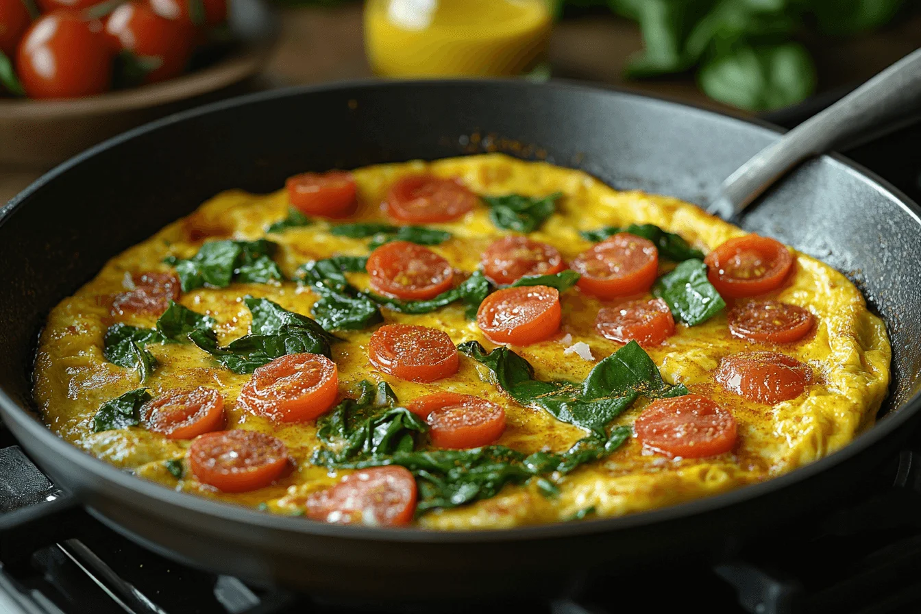 Easy Pick & Mix Omelette Recipe with Croutons for Kids in Bali | Steps To Prepare-3