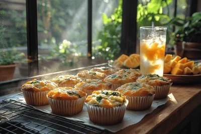 Healthy Spinach Muffins Recipe for Kids in Bali, Indonesia