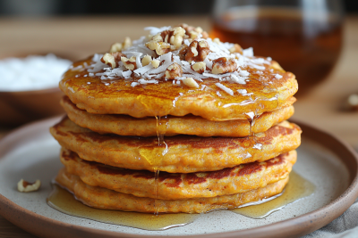 Irresistible Carrot Cake Pancakes for Kids in Bali, Indonesia