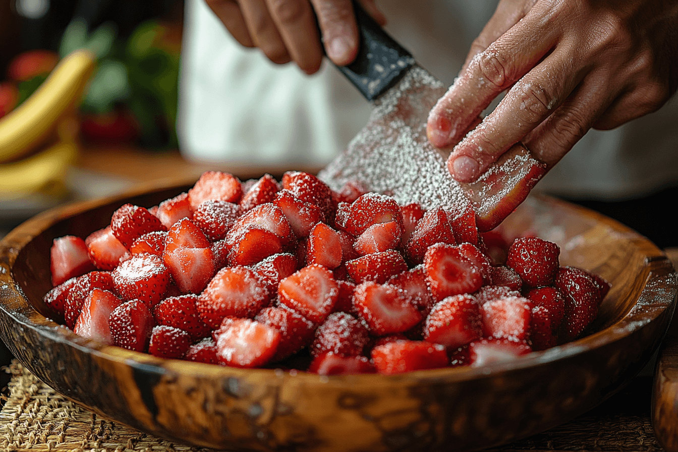 Step 2: Prepare the Strawberry Layer