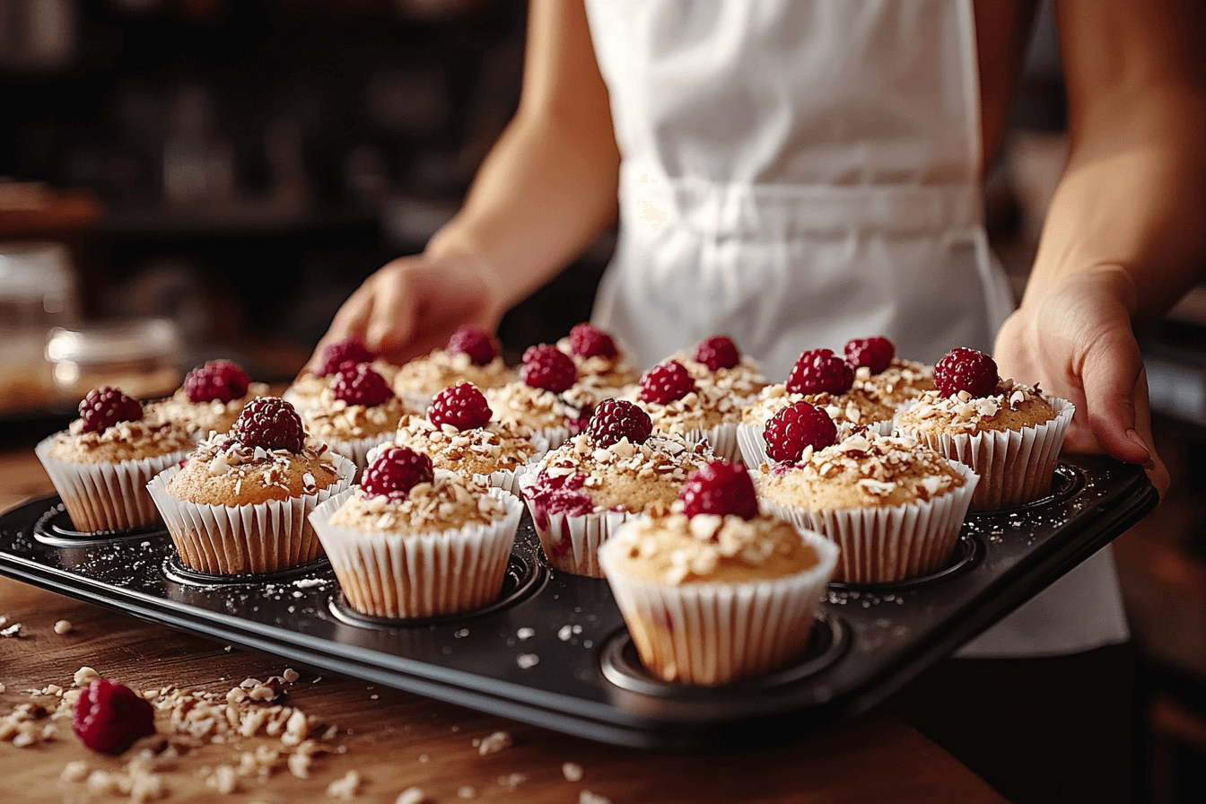 Step 5: Fill the Muffin Tray