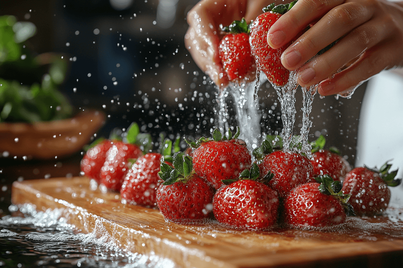 Step 1: Prep the Strawberries