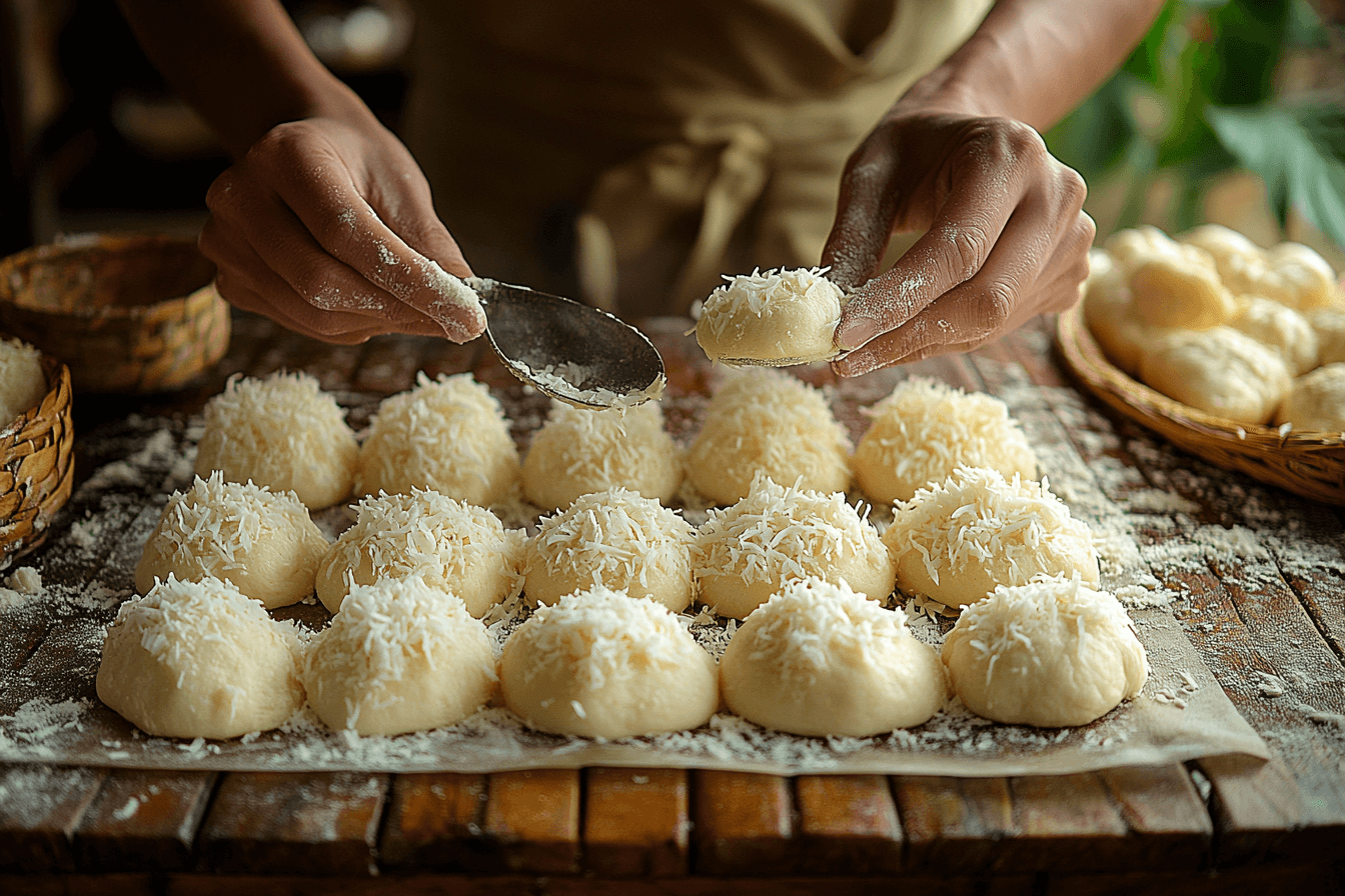 Step 3: Shape the Bunny Buns