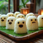 Easy Coconut Banana Ghosts Recipe for Kids in Bali, Indonesia