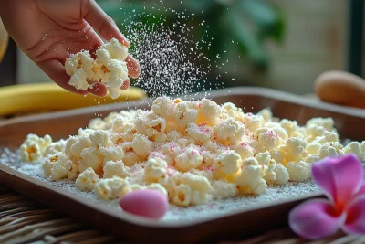 Tasty Easter Popcorn Treats for Kids in Bali, Indonesia