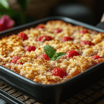 Kid-Friendly Strawberry Crumble Bars Perfect for Bali, Indonesia