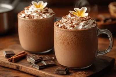 Special Hot Chocolate Kids Love in Bali, Indonesia