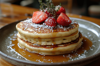 Perfect Strawberry Pancakes Recipe Kids Will Love in Bali, Indonesia