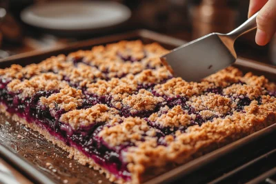 Wholesome Blueberry Cookie Bars Kids Love in Bali, Indonesia
