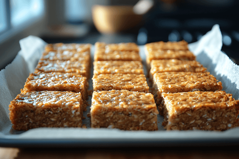 Easy Peanut Butter Oatmeal Bars Recipe for Kids in Bali, Indonesia