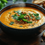 Healthy Pumpkin Peanut Butter Soup Kids Love in Bali, Indonesia