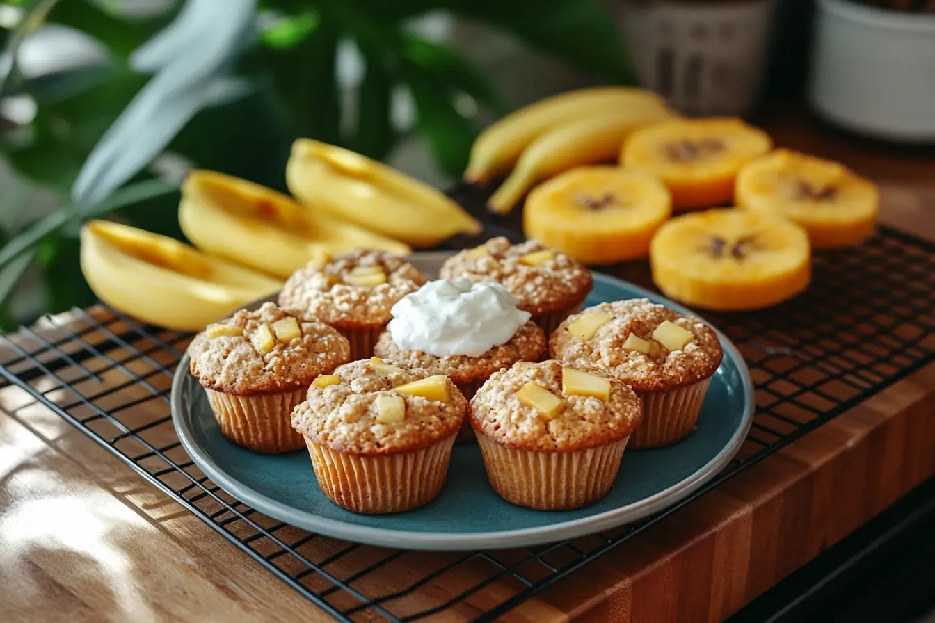 Make kid-friendly Apple & Date Muffins with local Balinese flavors. This healthy snack recipe is perfect for families in Bali!