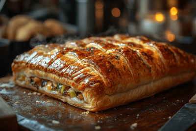 Delicious Chicken and Leek Pie Kids Love in Bali, Indonesia