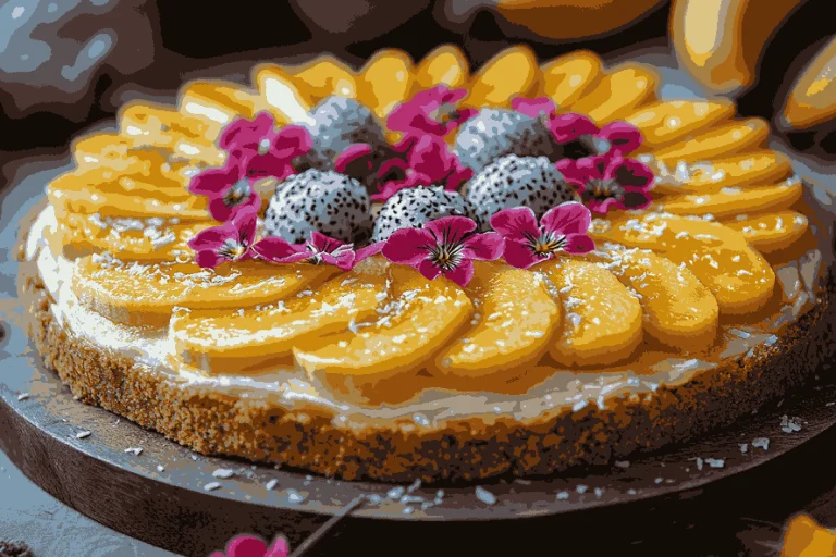 Ингредиенты для балийской фруктовой пиццы