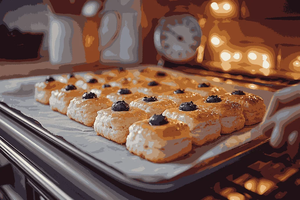 Panggang scone hingga sempurna
